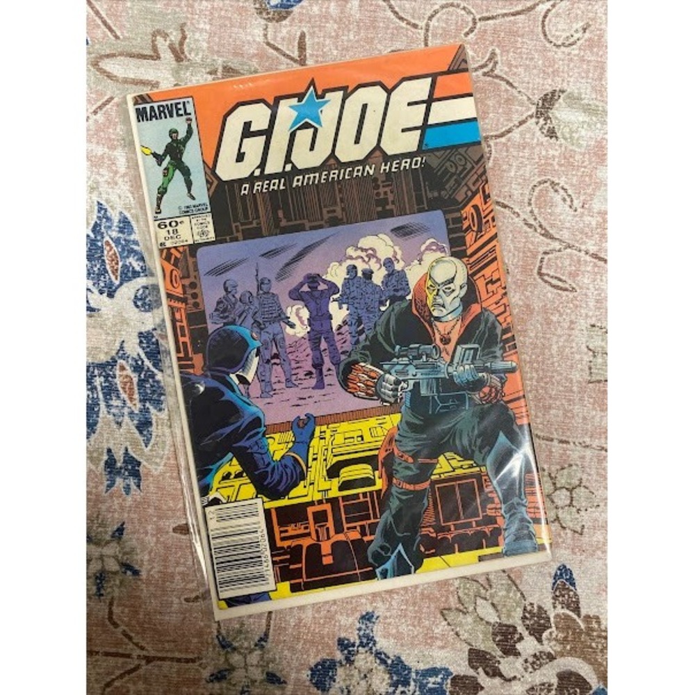 Marvel G I Joe A Real American Hero Comic Book 18‎ 1983 December